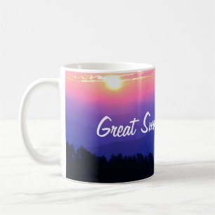 Nationalpark-Sonnenaufgang Great Smoky Mountains Tasse