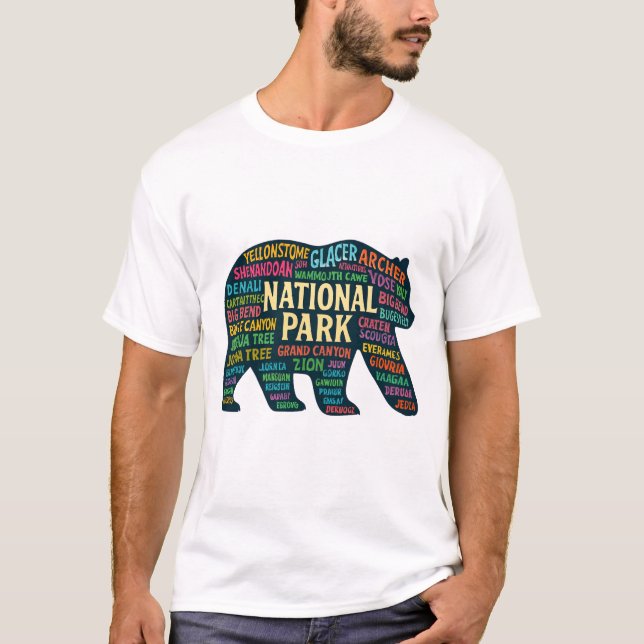 Nationalpark  T-Shirt (Vorderseite)