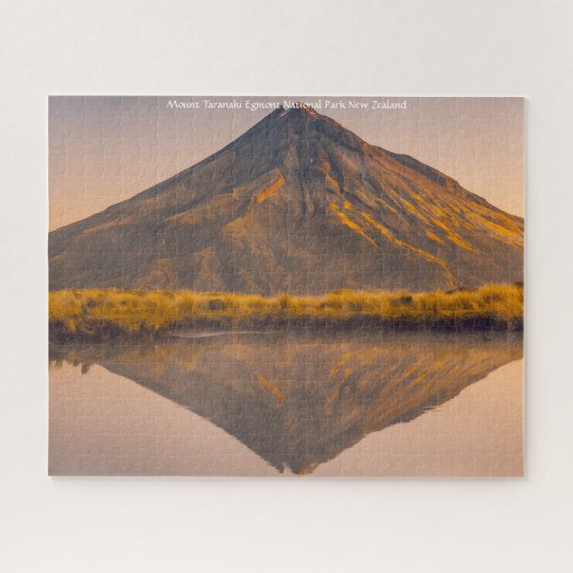 Nationalpark Taranaki Egmont Neuseeland Puzzle (Horizontal)