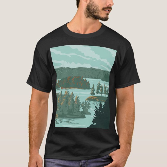 Nationalpark Tausend Inseln T-Shirt (Vorderseite)