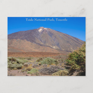 Nationalpark Teide, Teneriffa Postkarte