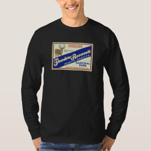 Nationalpark Theodore Roosevelt (Hirsch) T-Shirt