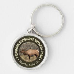 Nationalpark Theodore Roosevelts (Elche) Schlüsselanhänger
