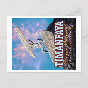 NATIONALPARK TIMANFAYA - KANARISCHE INSELN SPANIEN POSTKARTE