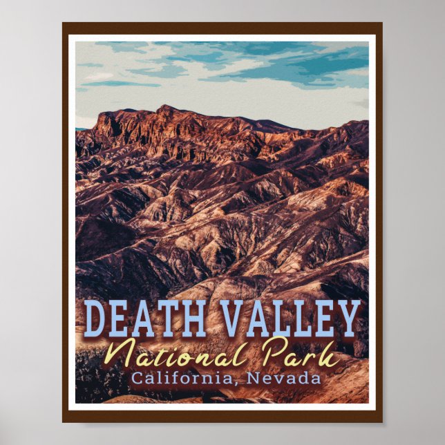 NATIONALPARK TODESTAL - KALIFORNIEN - NEVADA POSTER (Vorne)