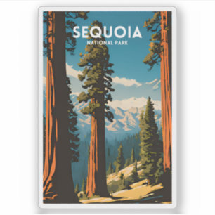 Nationalpark Travel Sequoia Aufkleber
