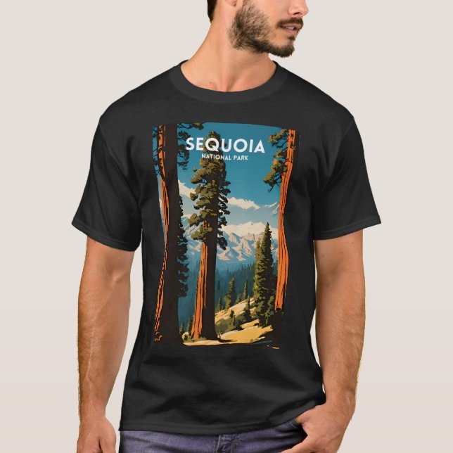 Nationalpark Travel Sequoia T-Shirt (Vorderseite)