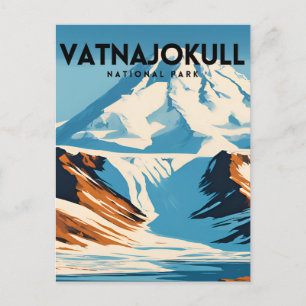 Nationalpark Vatnajokull Postkarte