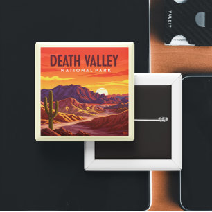 Nationalpark Vintag Death Valley Button