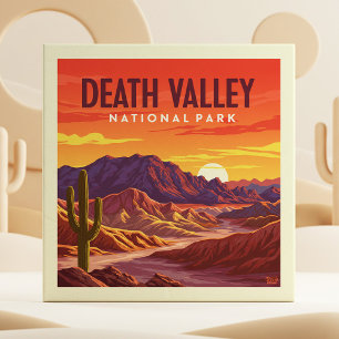 Nationalpark Vintag Death Valley Fliese