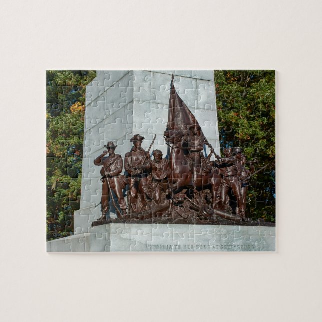 Nationalpark-Virginia-Denkmal Gettysburg Puzzle (Horizontal)