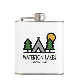Nationalpark Waterton Lakes Flachmann