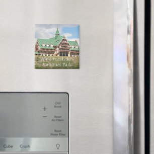 Nationalpark Waterton Lakes Foto Magnet