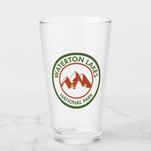 Nationalpark Waterton Lakes Glas