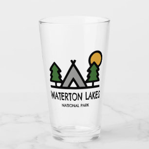 Nationalpark Waterton Lakes Glas
