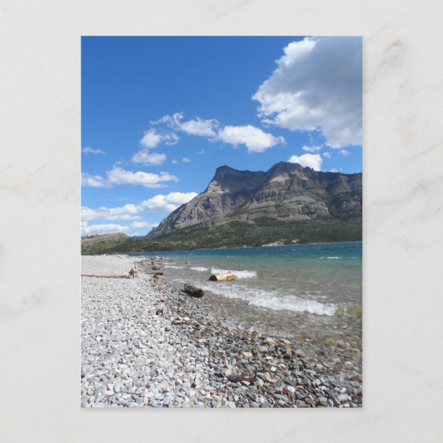 Nationalpark Waterton Lakes Postkarte (Vorderseite)