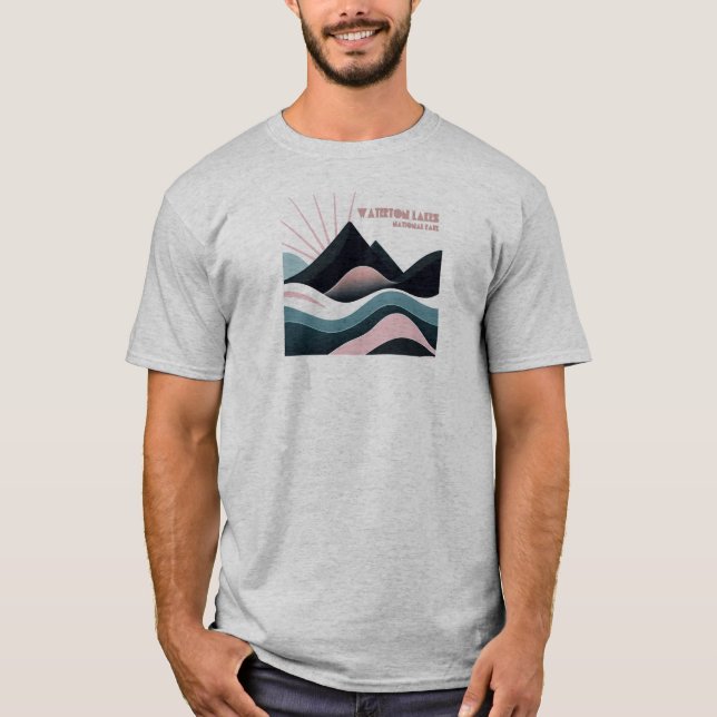 Nationalpark Waterton Lakes T-Shirt (Vorderseite)