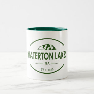 Nationalpark Waterton Lakes Zweifarbige Tasse