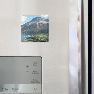 Nationalpark Waterton Seen Landschaft Magnet