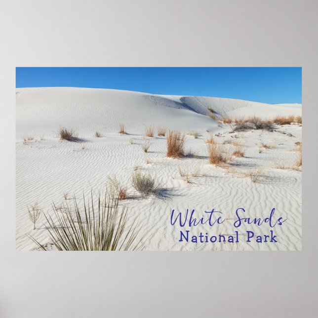 Nationalpark White Sand Poster (Vorne)