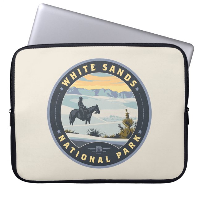 Nationalpark White Sands Laptopschutzhülle (Vorderseite)