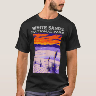 Nationalpark White Sands New Meico Camping Wandern T-Shirt