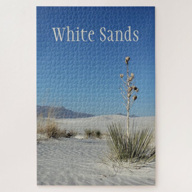 Nationalpark "White Sands", New Mexico - Puzzle (Vertikal)