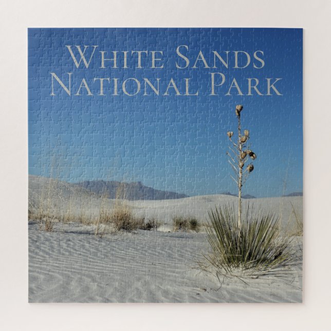 Nationalpark "White Sands", New Mexico Square Puzzle (Vertikal)