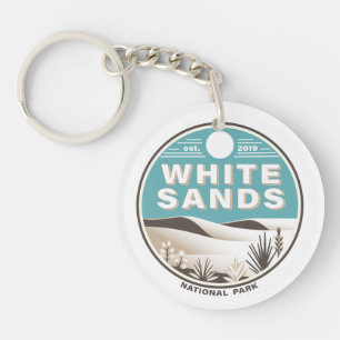 Nationalpark White Sands Schlüsselanhänger