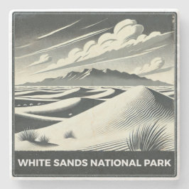 Nationalpark White Sands Steinuntersetzer