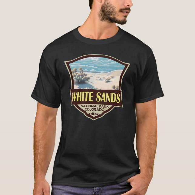 Nationalpark White Sands Vintage T-Shirt (Vorderseite)