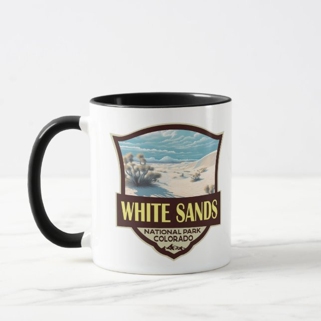 Nationalpark White Sands Vintage Tasse (Links)