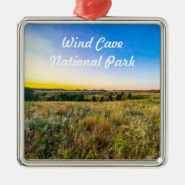 Nationalpark Wind Cave Ornament Aus Metall