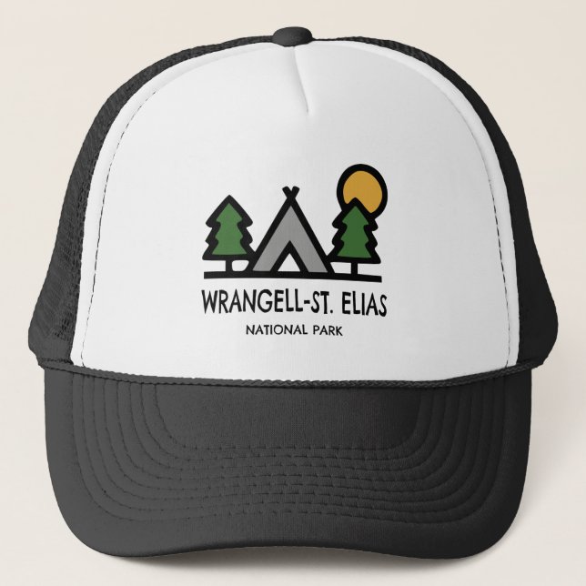 Nationalpark Wrangell-St. Elias Truckerkappe (Vorderseite)