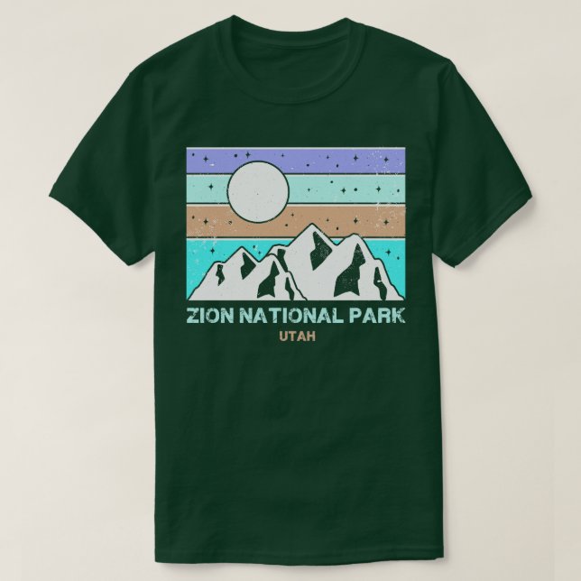 Nationalpark Zion 2 T-Shirt (Design vorne)