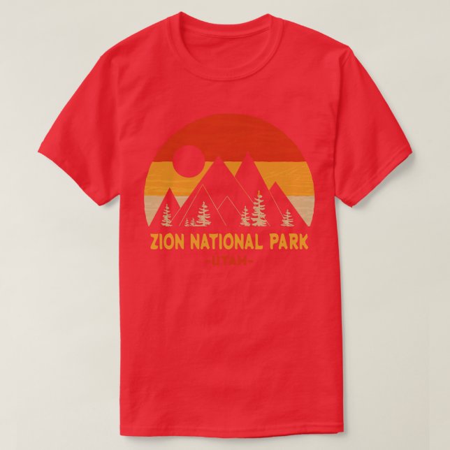 Nationalpark Zion 2 T-Shirt (Design vorne)