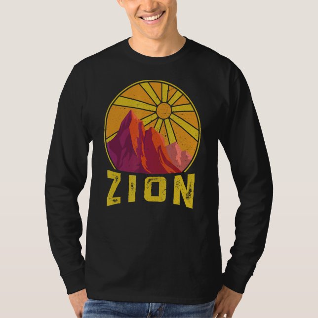 Nationalpark Zion Naturpark California T-Shirt (Vorderseite)