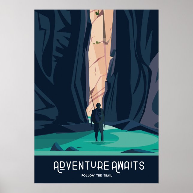 Nationalpark Zion Poster (Vorne)