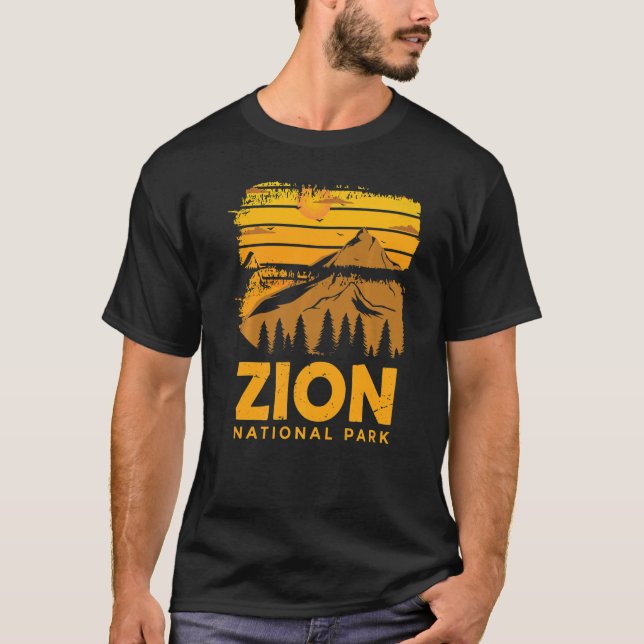 Nationalpark Zion T-Shirt (Vorderseite)