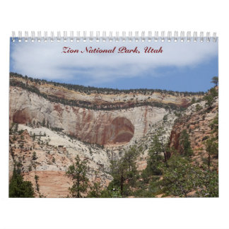 Nationalpark Zion, Utah Kalender