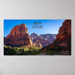 Nationalpark Zion - Utah Poster