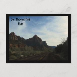 Nationalpark Zion, Utah Postkarte