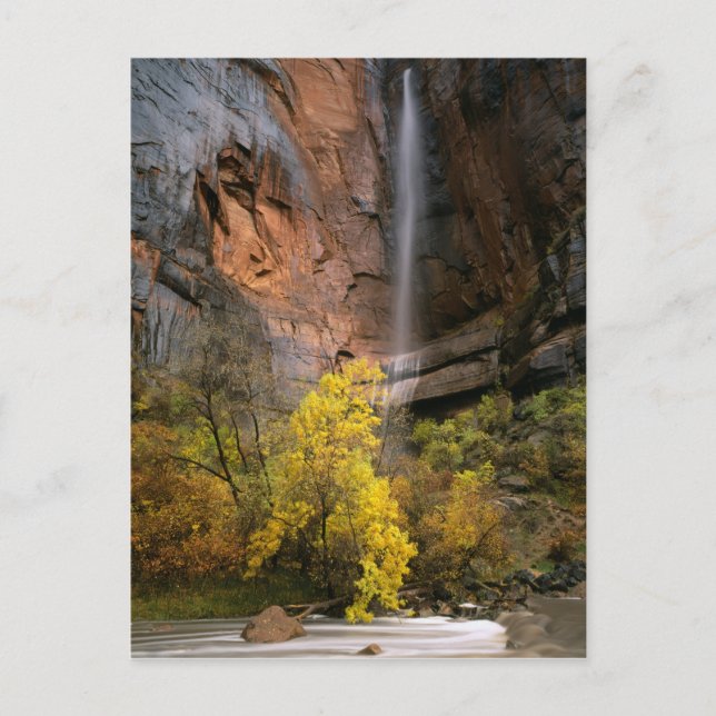 Nationalpark Zion, Utah. USA. Ephemal Postkarte (Vorderseite)