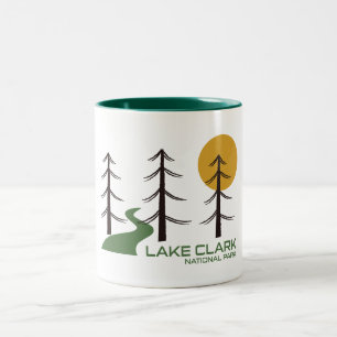 Nationalparkgebiet Clark Zweifarbige Tasse