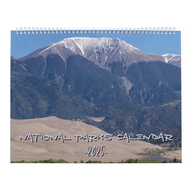 Nationalparkkalender 2025 kalender (Titelbild)