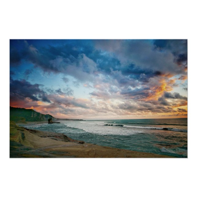 Nationalparklandschaft Paparoa Poster (Vorderseite)