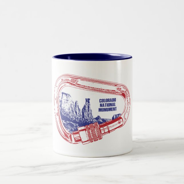 Nationalparkprojekt des Colorado Zweifarbige Tasse (Mittel)