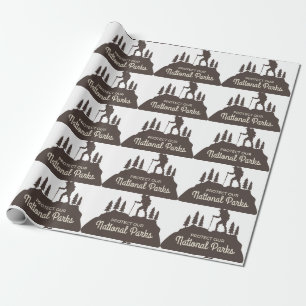 Nationalparks Geschenkpapier