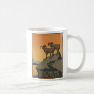 Nationalparks - Mt. Goats Kaffeetasse