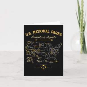 Nationalparks T Shirt Karte Camping Frauen Wandern